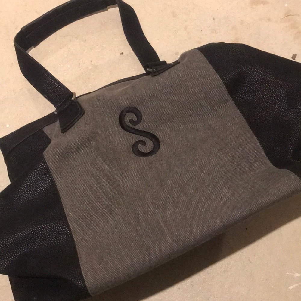 Monogrammed S small weekender